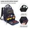 AUMTISC Tool Bag Backpack for Men, Heavy-Duty Tools Storage Organizer