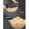 Popcorn Machine, 6-Quart Popcorn Popper maker, Nonstick Plate, Electric Stirring