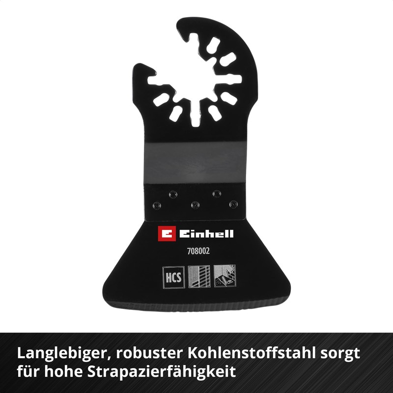 Original Einhell Scraper Rigid 52 mm (Durable Carbon Steel, Open