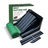 Crestgolf Golf Putting Mat, Automatic Ball Return with 4 Flipping