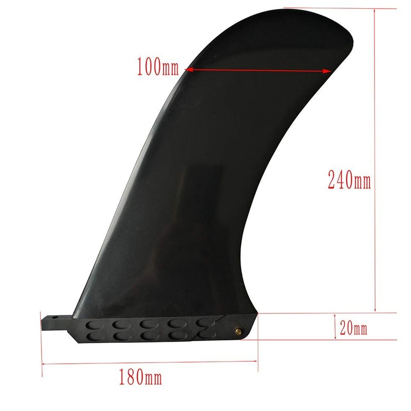 6.5/7.5/8/9/9.5/10 inch Longboard & SUP Single Fin - Center Fin