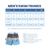 MaaMgic Mens Solid Swim Trunks Quick Dry 4 Way Stretch