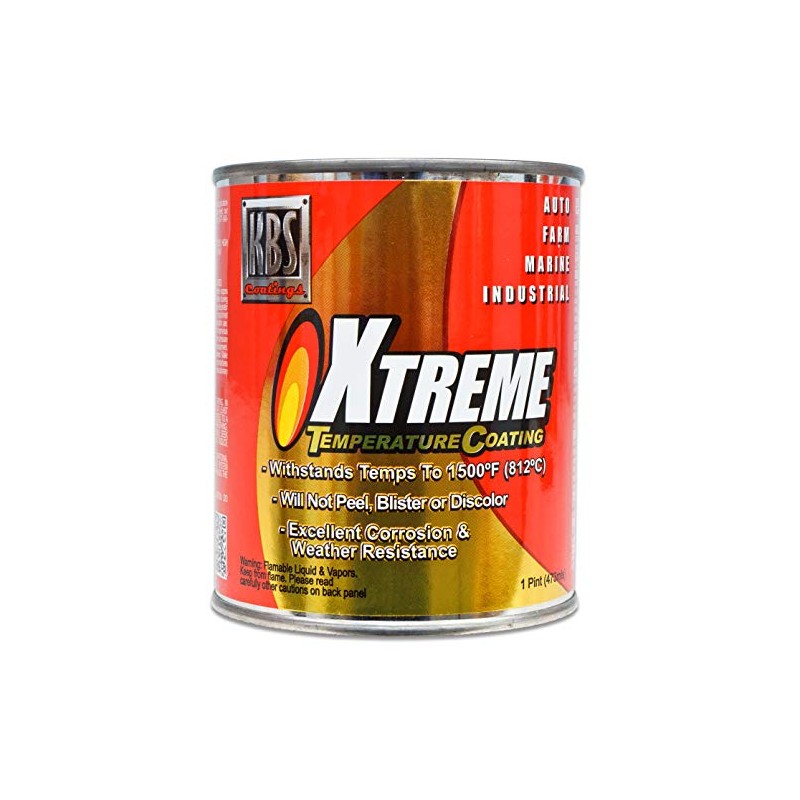KBS Coatings 65328 Pure White Xtreme Temperature Coating - 1