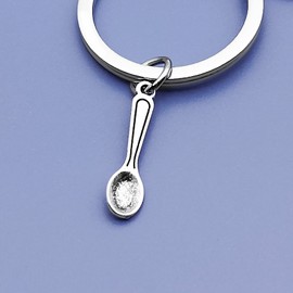 Jielahua Spoon Theory Gift Keychain Fibromyalgia Gifts for Women Men Keyring Chronic Illness Present Mental Health Awareness Jewelry Encouragement Recovery Pain Sufferers Present
