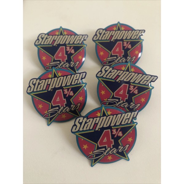 Starpower DANCE Award Lapel Pin 4 3/4 Stars Power Adjudication