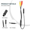 YuYue Electronic 4-Pin Male Backup Reverse Camera Car Universal to