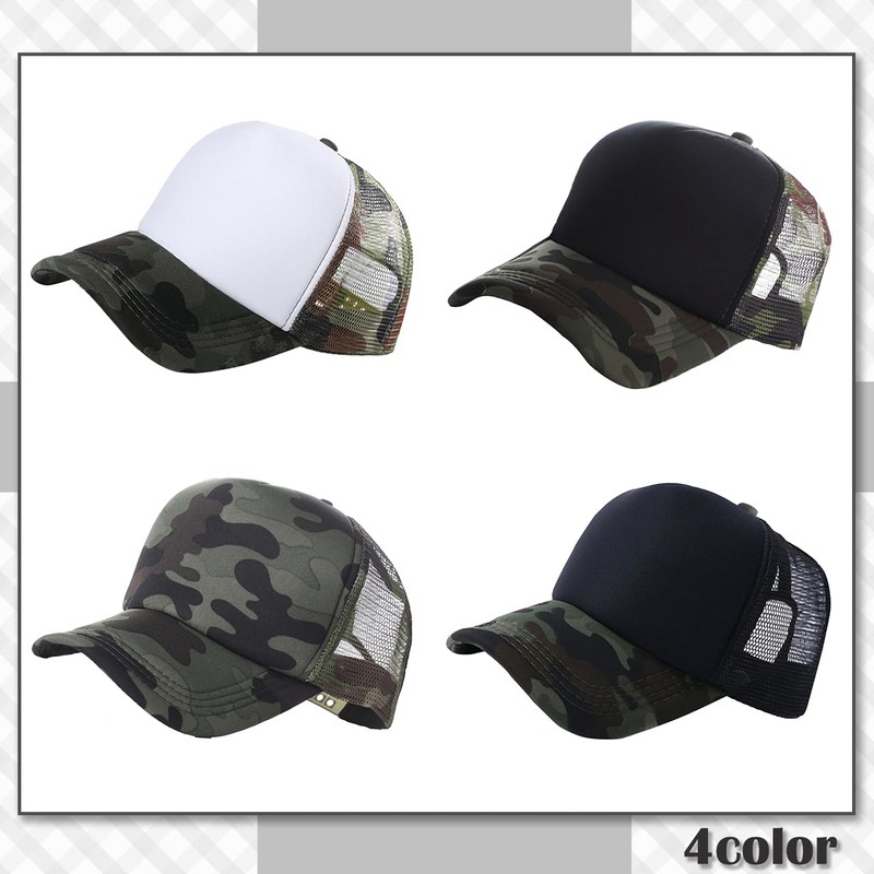 Chrome Crane CB190 Hat, Cap, Mesh, Adjustable, Camouflage Pattern, Outdoor,