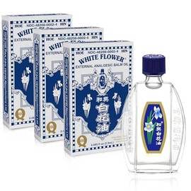 White Flower Aceite Bálsamo Analgésico Externo Flor Blanca 5ml 085fl Versión Paquete Medication Unidades Hoe Hin Pak Fah Yeow Manufactory
