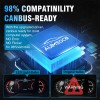 AUIMSOCO H11 H9 LED Headlight KIT Combo Bulbs 10000K High&Low