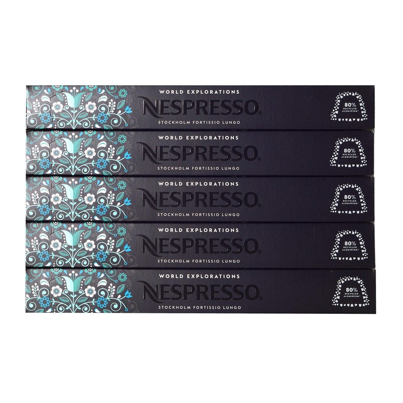 Nespresso OriginalLine: Stockholm Fortissio Lungo, 50 Capsules