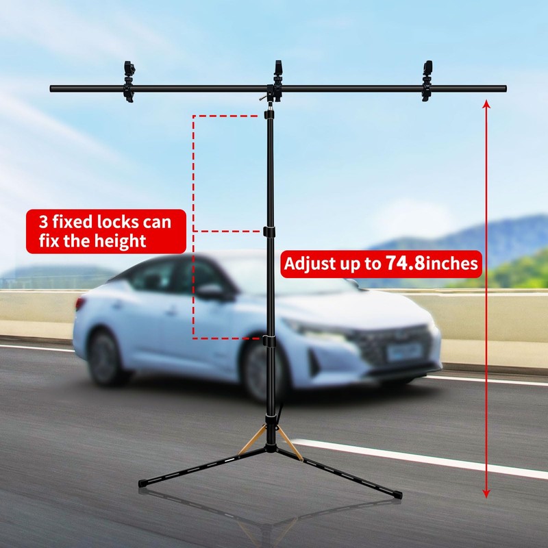 HUPILAN Aluminum Auto ADAS Calibration Bracket Triangular Bracket Ultimate Lightweight