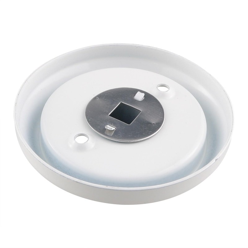 WHYHKJ Embedded Door Circular Pull Ring 201 Porcelain White with