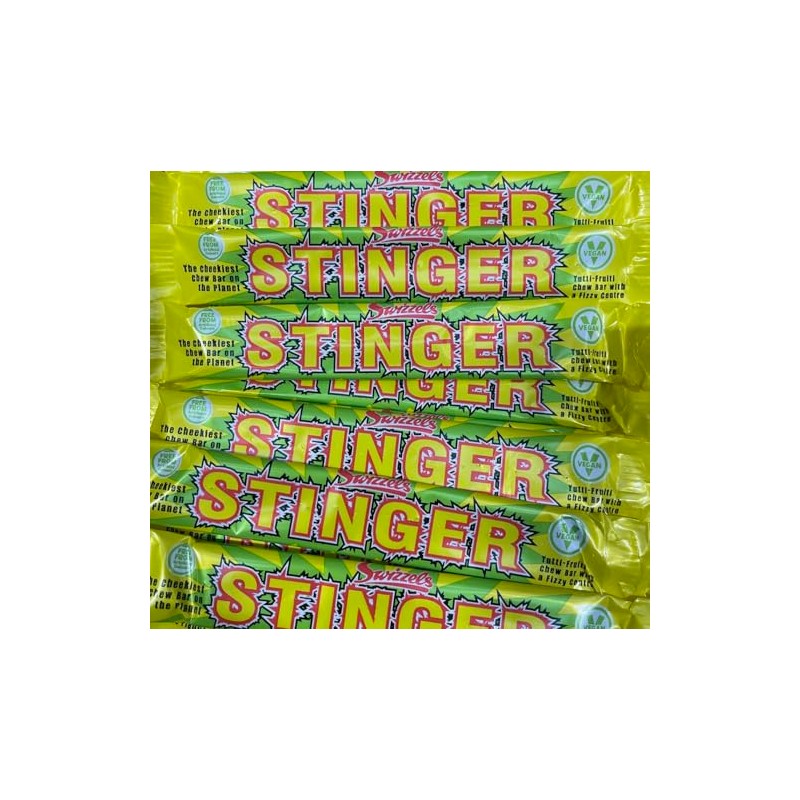 Swizzels Retro Classic Chew Bars Bulk Box, Tutti Frutti x18