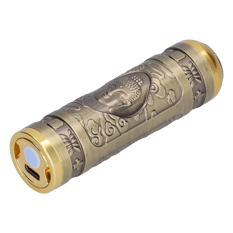 Portable Electric Shaver Bronze Stainless Steel Razor USB Charging Electric