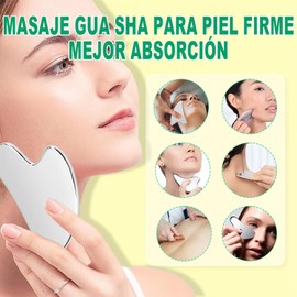 Kit de Rodillo de Hielo para la Cara y Tabla Guasha, Ice Roller Facial