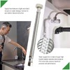 Everflow 27108-NL-2 Braided Faucet Connector 8" Long, 1/2" IPS Brass