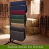 Noliven 8-Tier Portable Saddle Pad Rack with Stand for Horse