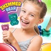 JA-RU Glitter Gummy Bear Toy (8 Bears Assorted) Mochi Squishy