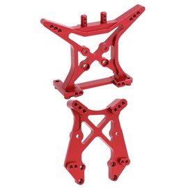 4pcs Aluminum Front Rear Shock Tower Upgrades Part for Ecx 1/10 2WD Ruckus/Axe/Brutus/Circuit/AMP MT/AMP DB/AMP CRUSH/K&N Torment,ARRCat RC Hop-Up Parts,#ECX1020 #ECX331001,Red