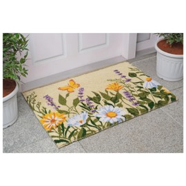 Calloway Mills Butterfly Garden Doormat (24" x 36" x 1.50")