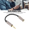 3.5 Male to 2.5 Female Adapter Portable Silver Plated Copper