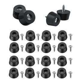 JIAQCN 30 Piezas Patas para Muebles, Gomas para Patas De Sillas, Niveladores para Muebles, Patas para Sillon, Juego De Antideslizantes y No Dejan Marcas Ideales para Muebles y Electrodomésticos