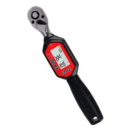 Llave dinamométrica digital con cuadro de 3/8", 1,33-44,25 lb-pie (1,8-60 Nm) (16-531 lb-pulgada) con zumbador y LED, calibrada