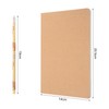 ZMDMAH 6 x notebook, A5, blank, 36 sheets, notebook, A5,