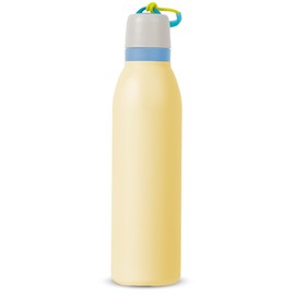 Volhoply Botellas de Agua con Aislamiento de 20 oz Pack de 2,Botella Deportiva de Acero Inoxidable de Doble Pared con Tapa de Asa,Termo de Reutilizabl