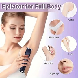 Recortadora de bikini para mujer, afeitadora de pelo púbico, afeitadora de cuerpo para mujer, 12 maquinillas de afeitar para cejas