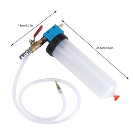 Hztyyier Automotive Fluid Extractor Manual Oil Extractor Change Pump Auto Car Brake Fluid Oil Change Replacement Tool