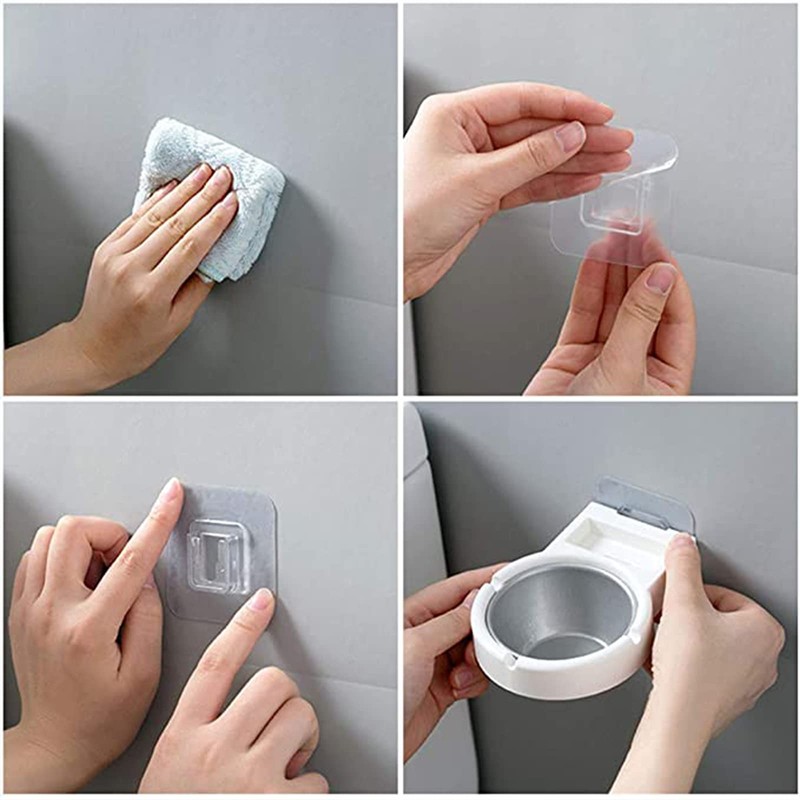 2 pieces wall mounted ashtray, toilet wall ashtray, ashtray wall