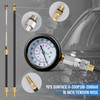 11PC Compression Tester, Automotive Engine Compression Tester Adapter Kit, Engine