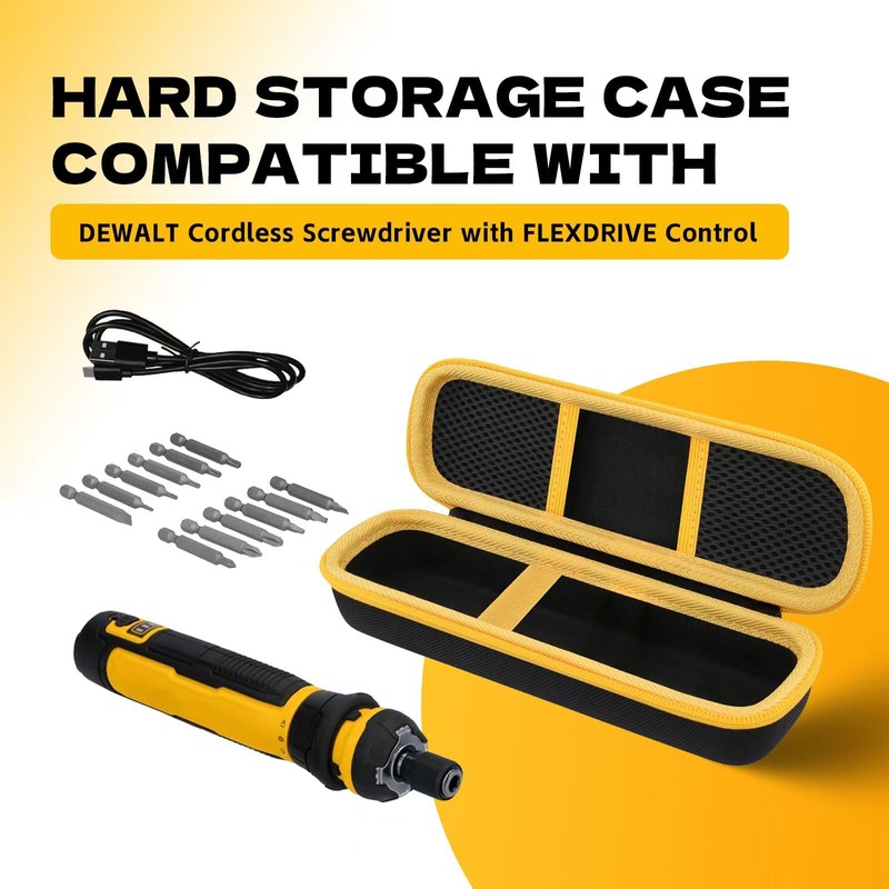 MXASLKMZ Case for DEWALT DWHT66719 4V Cordless Screwdriver, Hard EVA