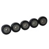 RUNCCI-YUN 5 Pieces 3D Printer V-Slots Models Pulley, POM Plastic