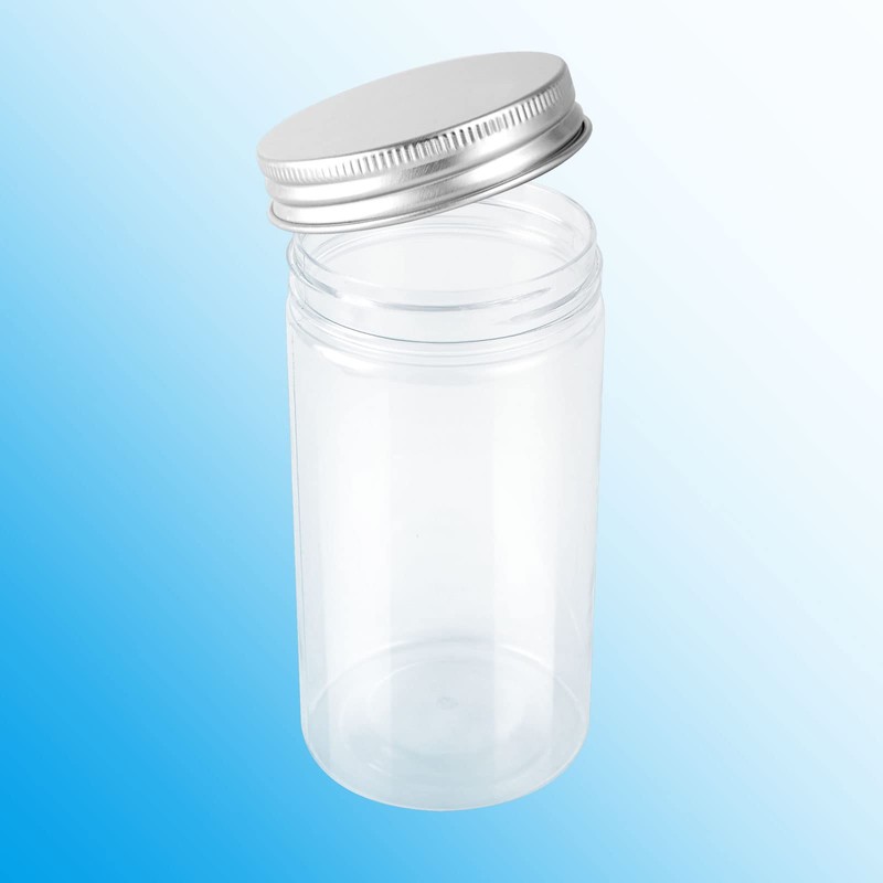 AKOLAFE 20 Pack 350ML Plastic Jars with Lids 12oz Kitchen