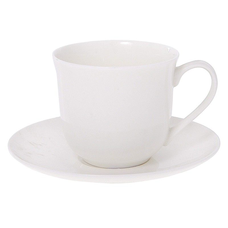 Buttercup Small BREAKFAST cup & saucer SET OF 6