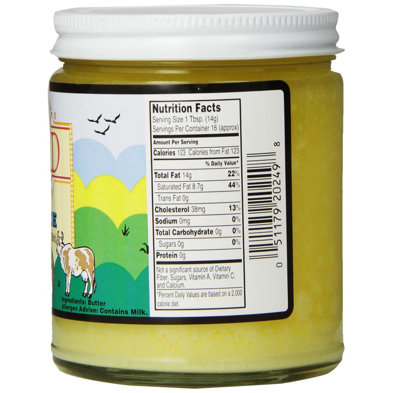 Swad Pure Ghee Clarified Butter, 8 Ounce
