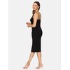 Merry Style MS10-402 Women's Knee-Length Petticoat Midi Length Adjustable Straps,