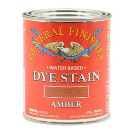 General Finishes Water Based Dye, 1 Pint, Amber