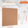 LEONTOOL Heat Resistant Stained Glass Work Surface with 2 Burnishers