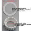UCEDER 2 Pack Spa Hot Tub Heater Split Nut Unions