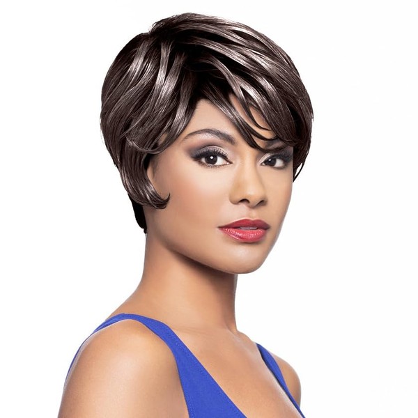 Chloe Wig Color 3T280 - Foxy Silver Wigs Short Boy