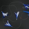 Schwertfisch Feather Tuna Artificial Fishing Lure Tease Accessories for Large