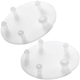 Toilet Flapper Replacement for Vormax Toilet Tank Silicone Flapper Seal Gasket 3'' - Compatible with American Standard 7381424-100.0070A (2 Pack)
