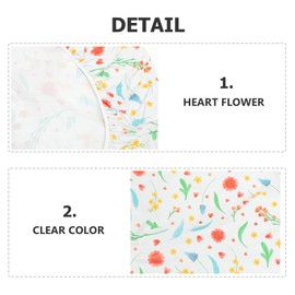 MAGICLULU Round Tablecloth Vinyl Cover for Dining Picnic Tables Scratch-Resistant Fits Round for Parties Home Decoration