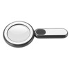 8X Rechargeable Magnifying Glass with Light 21Led 3 Mode Magnifying