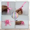 Cozevdnt Pull Bows, 100 Pcs Wrapping Pull Bow Ribbon, Multicolor