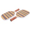 Fiberglass Surface Pickleball Paddles Set Honeycomb Core Pickleball Rackets Set