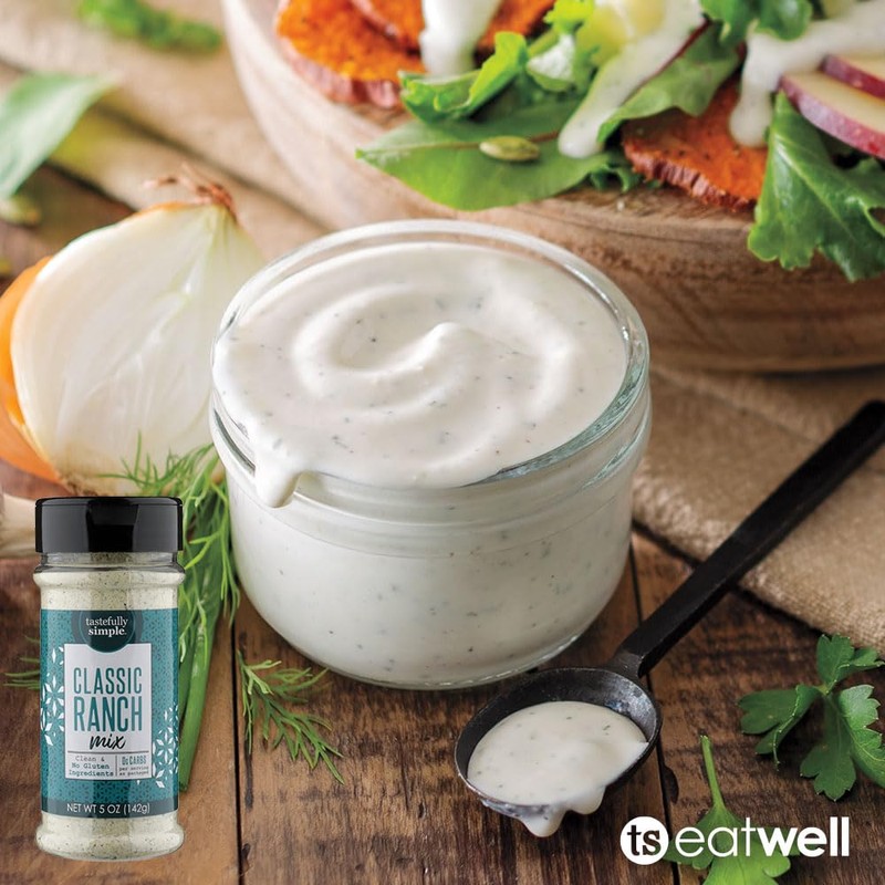 Tastefully Simple Classic Ranch Seasoning Mix, 5 Ounce